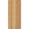 Ekena Millwork Traditional Slat Rough Sawn Bracket w/ Offset Brace, Western Red Cedar, 8"W x 18"D x 18"H BKT0806X18X18TRA06RWR - alternate 3